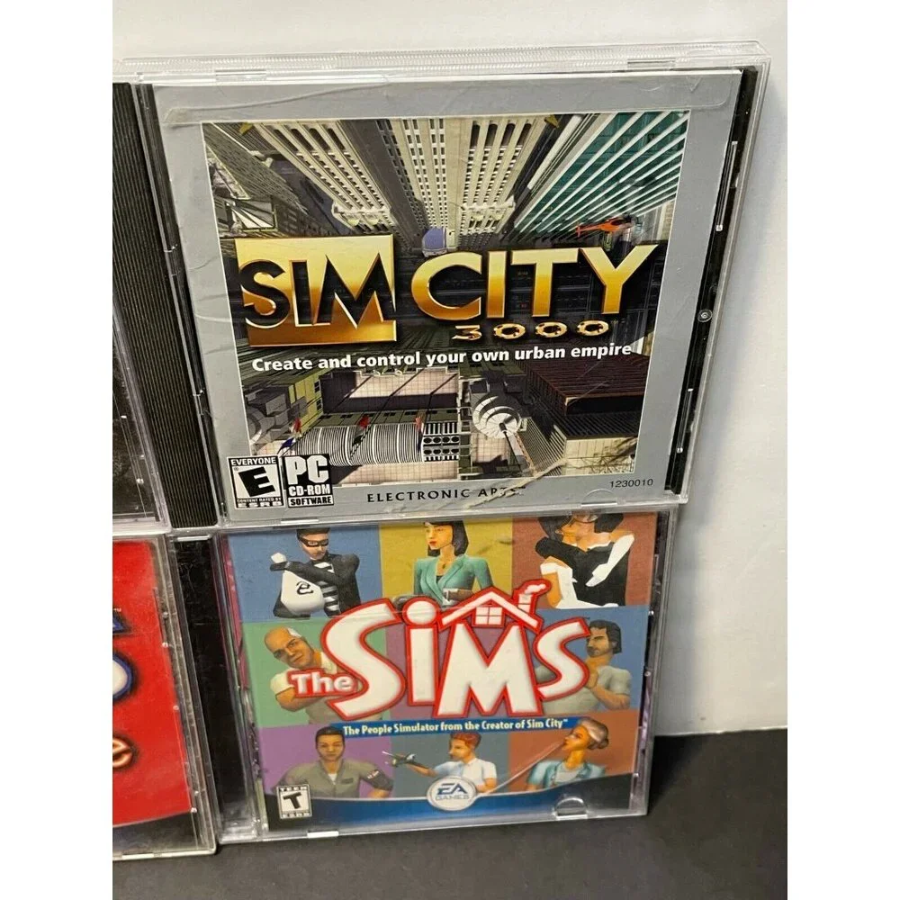 The Sims PC CD Rom video game Hot Date Coaster 3000 Windows 95/98 EA Sports